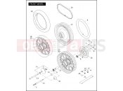Harley-Davidson 2007 SOFTAIL SOFTAIL DELUXE  - FLSTN FRONT WHEEL (1 OF 2)