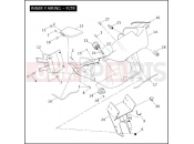 Harley-Davidson 2007 TOURING ROAD KING CLASSIC  - FLHRC INNER FAIRING - FLTR