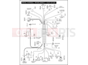 Harley-Davidson 2007 TOURING ROAD KING CLASSIC  - FLHRC WIRING HARNESS, INTERCONNECT - FLHT & FLHX