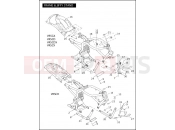Harley-Davidson 2007 VRSC VRSCAW V-ROD  - VRSCAW FRAME & JIFFY STAND