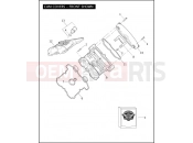 Harley-Davidson 2007 VRSC VRSCDX NIGHT ROD SPECIAL  - VRSCDX CAM COVERS - FRONT SHOWN