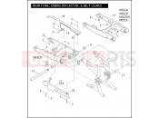 Harley-Davidson 2007 VRSC VRSCDX NIGHT ROD SPECIAL  - VRSCDX REAR FORK, DEBRIS DEFLECTOR, & BELT GUARD
