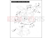 Harley-Davidson 2007 VRSC VRSCR STREET ROD  - VRSCR FOOTRESTS - VRSCD, VRSCDX, VRSCR