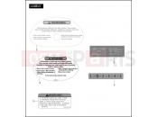 Harley-Davidson 2007 VRSC VRSCR STREET ROD  - VRSCR LABELS