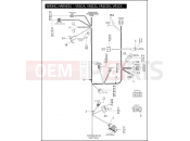 Harley-Davidson 2007 VRSC VRSCX SCREAMIN' EAGLE V-ROD  - VRSCX WIRING HARNESS - VRSCA, VRSCD, VRSCDX, VRSCX (CONTINUED)
