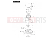 HARLEY-DAVIDSON CVO V-ROD  - VRSCSE2 AIR CLEANER