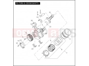 Harley-Davidson 2006 CVO/CUSTOM CVO VR DESTROYER  - VRXSE PISTONS & CRANKSHAFTS
