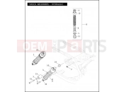 Harley-Davidson 2006 DYNA DYNA 35TH ANV SUPER GLIDE  - FXD35 SHOCK ABSORBERS - HYDRAULIC