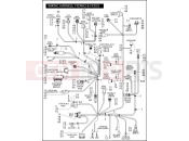 Harley-Davidson 2006 DYNA DYNA STREET BOB  - FXDBI WIRING HARNESS, FXDWGI & FXD35
