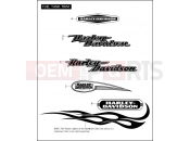 HARLEY-DAVIDSON DYNA SUPER GLIDE CUSTOM  - FXDCI FUEL TANK TRIM