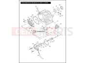 HARLEY-DAVIDSON DYNA LOW RIDER  - FXDLI TRANSMISSION BEARINGS & SIDE COVERS