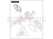 HARLEY-DAVIDSON DYNA WIDE GLIDE  - FXDWGI AIR CLEANER