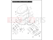 Harley-Davidson 2006 SIDECAR ULTRA SIDECAR  - SIDECAR FOR ULTRA WINDSHIELD, FAIRING & HEADLAMPS - FLTRI