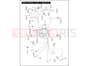 HARLEY-DAVIDSON FAT BOY  - FLSTF WIRING HARNESS, MAIN - CARBURETED