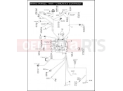 HARLEY-DAVIDSON FAT BOY  - FLSTF WIRING HARNESS, MAIN - CARBURETED (CONTINUED)
