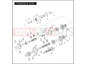 Harley-Davidson 2006 SOFTAIL NIGHT TRAIN  - FXSTB TRANSMISSION GEARS