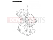 Harley-Davidson 2006 SOFTAIL SOFTAIL DEUCE  - FXSTD ENGINE ASSEMBLY - TWIN CAM 88Bâ¢