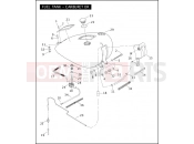 Harley-Davidson 2006 SOFTAIL SOFTAIL DEUCE  - FXSTDI FUEL TANK - CARBURETOR
