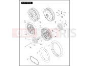 Harley-Davidson 2006 TOURING ROAD KING  - FLHR FRONT WHEEL
