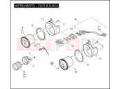 Harley-Davidson 2006 TOURING ELECTRA GLIDE CLASSIC  - FLHTCI INSTRUMENTS - FLHT & FLHX/I