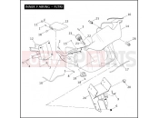 Harley-Davidson 2006 TOURING ULTRA CLASSIC  - FLHTCUI INNER FAIRING - FLTRI