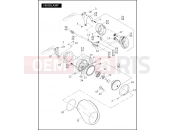 Harley-Davidson 2006 VRSC VRSCA V-ROD  - VRSCA HEADLAMP