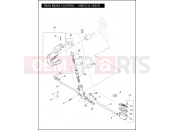 Harley-Davidson 2006 VRSC VRSCA V-ROD  - VRSCA 105 REAR BRAKE CONTROL - VRSCD & VRSCR
