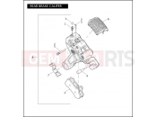 Harley-Davidson 2006 VRSC VRSCD NIGHT ROD  - VRSCD REAR BRAKE CALIPER