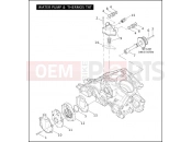Harley-Davidson 2005 CVO/CUSTOM CVO V-ROD  - VRSCSE WATER PUMP & THERMOSTAT