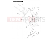 HARLEY-DAVIDSON DYNA WIDE GLIDE  - FXDWGI FRAME & JIFFY STAND
