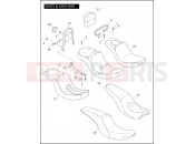 HARLEY-DAVIDSON DYNA WIDE GLIDE  - FXDWGI SEATS & SISSY BAR