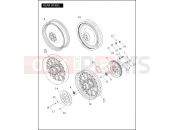 Harley-Davidson 2005 SOFTAIL SOFTAIL DELUXE  - FLSTNI REAR WHEEL