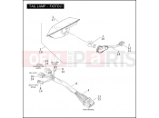 Harley-Davidson 2005 SOFTAIL SPRINGER CLASSIC  - FLSTSCI TAIL LAMP - FXSTD/I