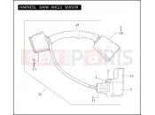 Harley-Davidson 2005 TOURING ROAD KING CLASSIC  - FLHRCI HARNESS, BANK ANGLE SENSOR