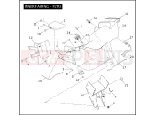 Harley-Davidson 2005 TOURING ROAD KING CLASSIC  - FLHRCI INNER FAIRING - FLTRI