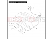 Harley-Davidson 2005 TOURING ROAD KING CUSTOM  - FLHRSI SADDLEBAGS - FLHRS & FLHRSI