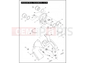 Harley-Davidson 2005 TOURING ROAD KING CUSTOM  - FLHRSI SPEEDOMETER & TACHOMETER - FLTRI