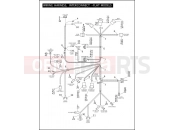 Harley-Davidson 2005 TOURING ROAD KING CUSTOM  - FLHRSI WIRING HARNESS, INTERCONNECT - FLHT MODELS