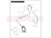 Harley-Davidson 2005 TOURING ELECTRA GLIDE CLASSIC  - FLHTC ALTERNATOR & REGULATOR