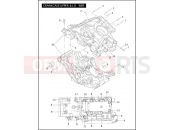 HARLEY-DAVIDSON VRSCA V-ROD  - VRSCA CRANKCASE - UPPER & LOWER