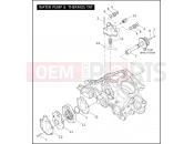 HARLEY-DAVIDSON VRSCB V-ROD  - VRSCB WATER PUMP & THERMOSTAT