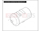Harley-Davidson 2004 CVO/CUSTOM CVO SOFTAIL DEUCE  - FXSTDSE2 CALIFORNIA EVAPORATIVE EMISSIONS KIT