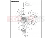 HARLEY-DAVIDSON DYNA SUPER GLIDE  - FXD CARBURETOR (1 OF 2)