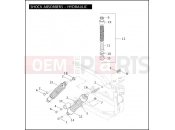 Harley-Davidson 2004 DYNA DYNA SUPER GLIDE  - FXDI SHOCK ABSORBERS - HYDRAULIC