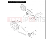 HARLEY-DAVIDSON DYNA WIDE GLIDE  - FXDWG BELTS, CHAINS & SPROCKETS
