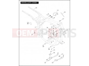 HARLEY-DAVIDSON DYNA WIDE GLIDE  - FXDWG FRAME & JIFFY STAND