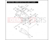 Harley-Davidson 2004 DYNA DYNA SUPER GLIDE SPORT  - FXDX REAR FORK, DEBRIS DEFLECTOR & BELT GUARD