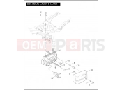 HARLEY-DAVIDSON DYNA DEFENDER  - FXDP ELECTRICAL CADDY & COVER