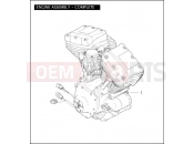 HARLEY-DAVIDSON DYNA DEFENDER  - FXDP ENGINE ASSEMBLY - COMPLETE - TWIN CAM 88â¢
