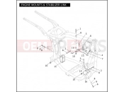 HARLEY-DAVIDSON DYNA DEFENDER  - FXDP ENGINE MOUNTS & STABILIZER LINK